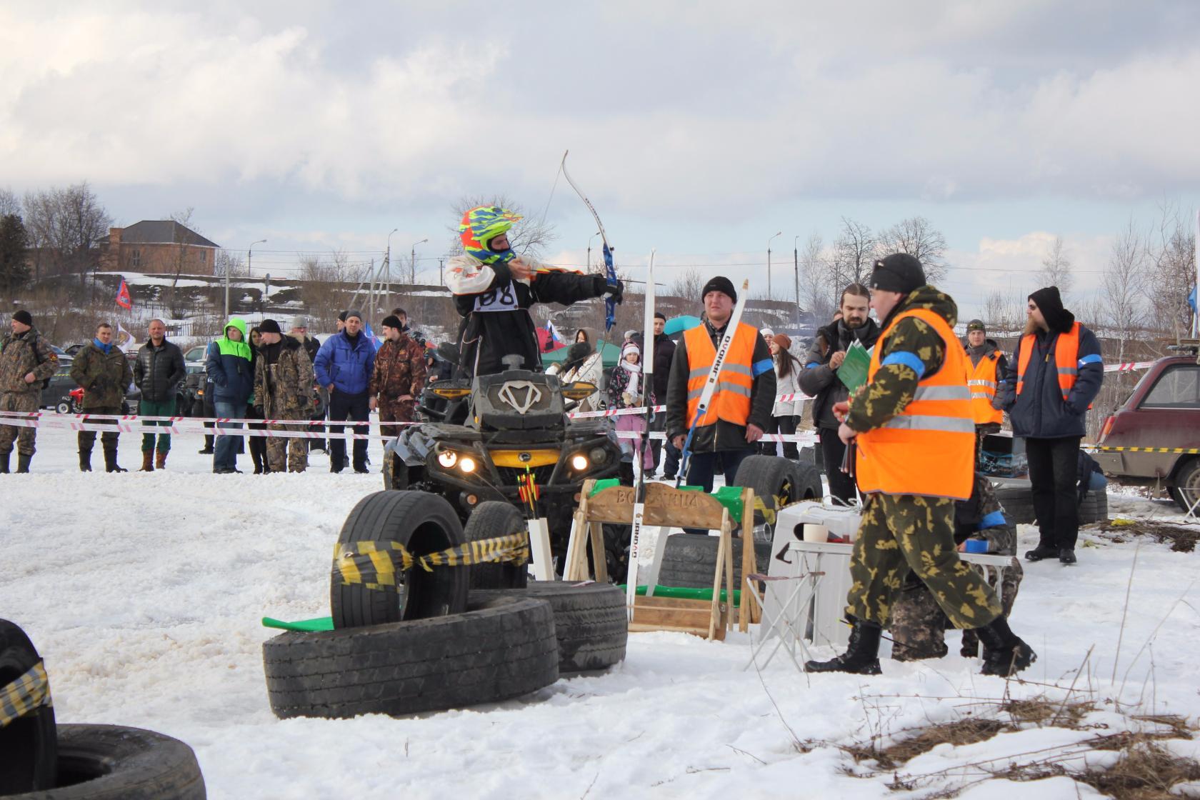 27.02.2016 открытый чемпионат московской области по квадробиатлону на приз РОД 